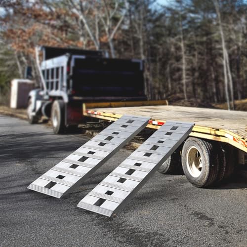 Rampa de aluminio para trailer 60x12 in carga 6000 lbs miniatura 7
