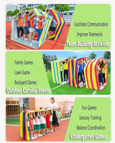 Tapis de course en textile pour jeux de travail d'équipe scolaires - 4