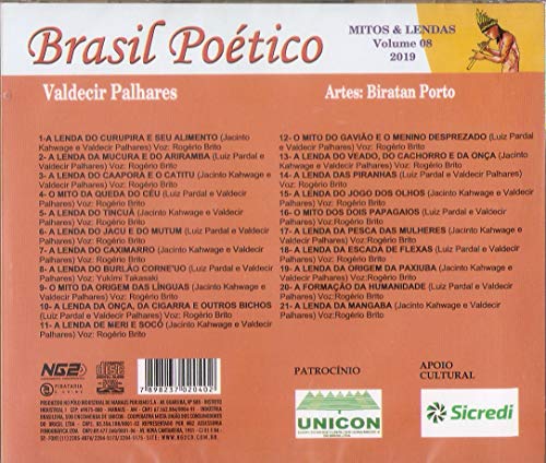 BRASIL POÉTICO - MITOS E LENDAS - VOLUME 08