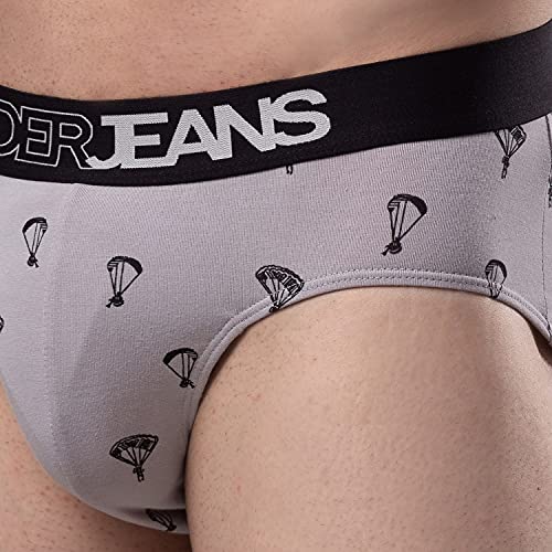 Image of Underjeans Men Cotton Blend Brief - Pack of 2