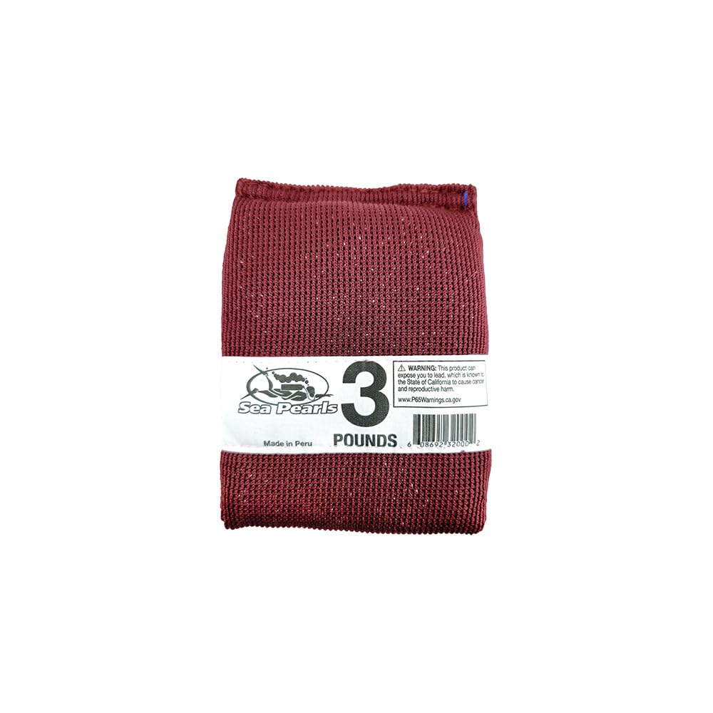 Sea Pearls Lead Shot Soft Weights, 3Pounds