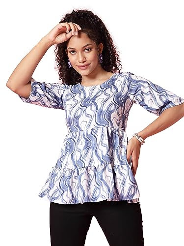 Image of OOMPH! Women's Polyester Regular Fit Shirt