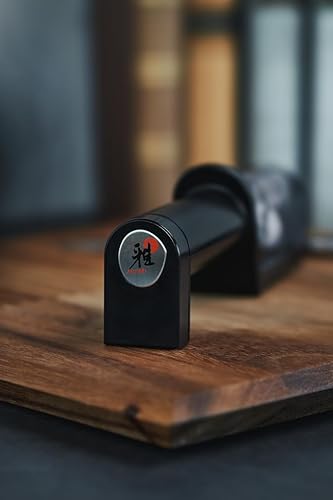 Miniatura 9 de ZWILLING MIYABI - Afilador de cuchillos, discos de cerámica y diamante, negro mate