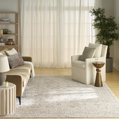 Tapete decorativo rectangular Nourison Outlines 9' x 12' miniatura 2