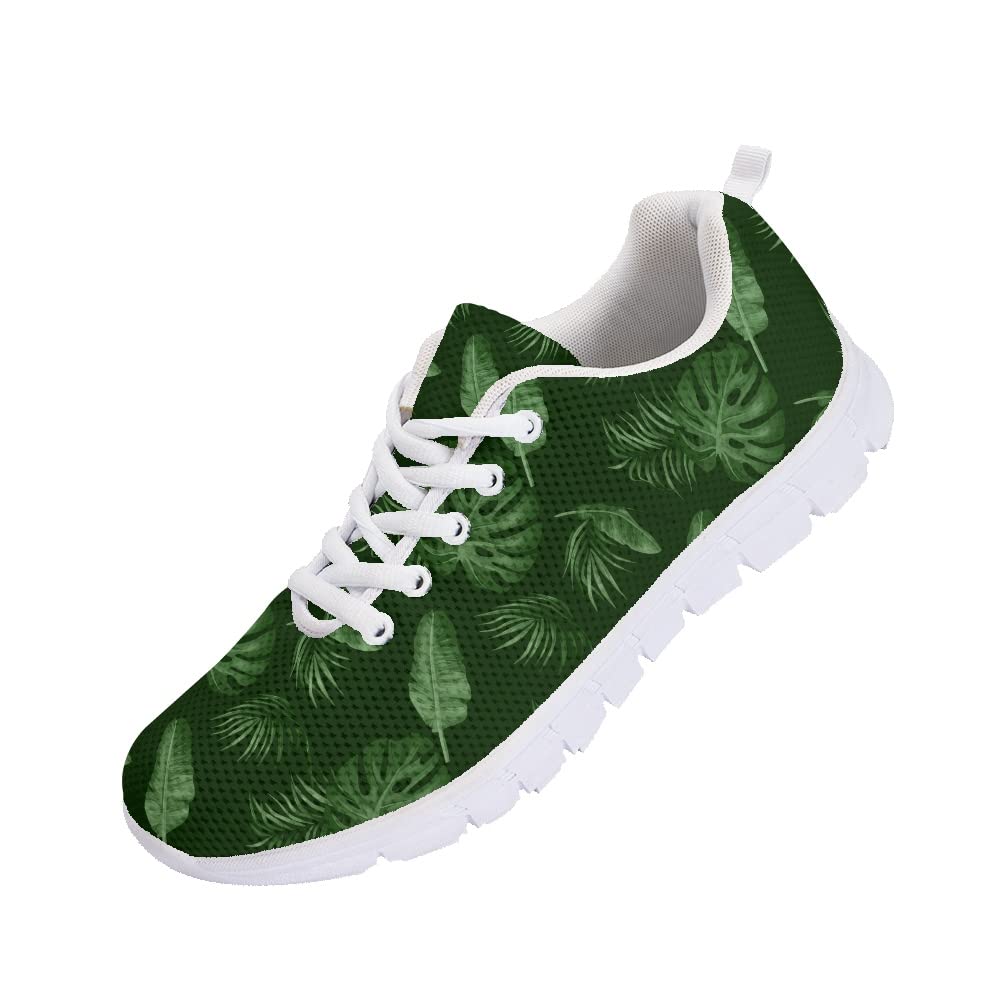 Amzbeauty Zapatos de correr de malla con diseño de Hawaii para hombre, para hombre, informales, para caminar, 6-13UK, Licencia por la selva, 39 1/3 EU