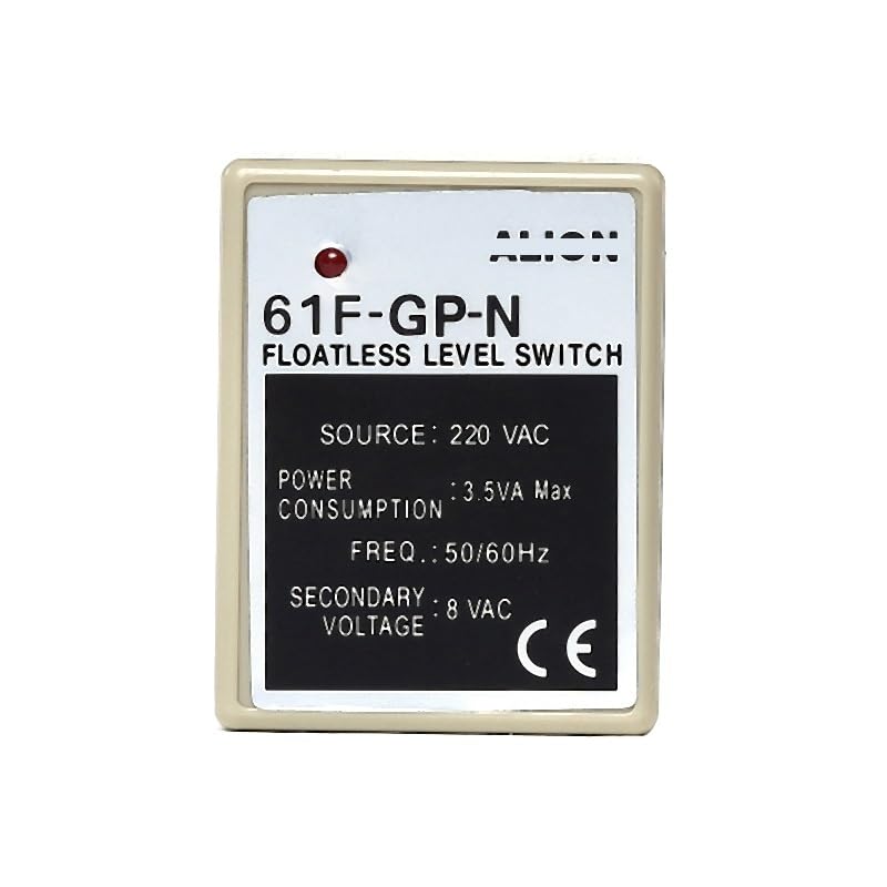 61F-GP-N, Micro Float Less Level Switch Control Relays, 220V Ac 12V Dc Liquid Level Relay, Water Level Controller