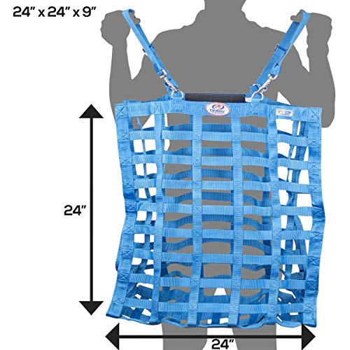 Derby Originals Supreme Patented Four Sided Slow Feed Horse Hay Bag - Image 4