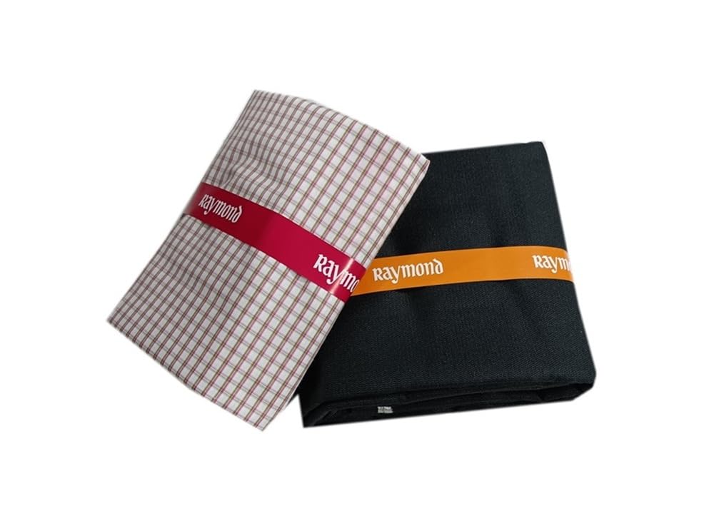 Raymond Premium Poly-Viscose Trouser & Shirt Fabric | Soft, Durable & Breathable Material | Ideal for Formal Wear, Office & Daily Use (Unstitched) (Multicolor)-image-32