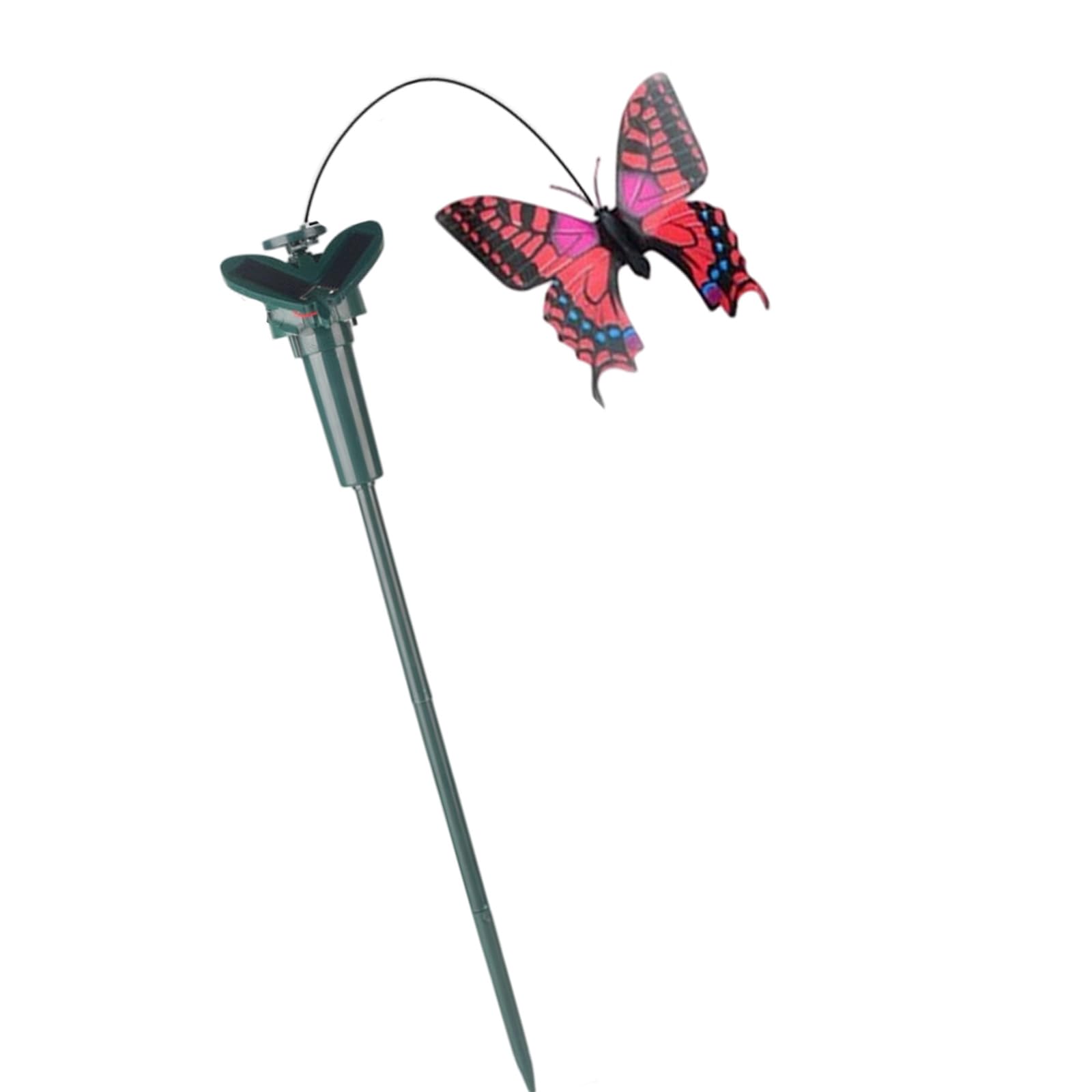 Kaeltsyn A Weatherproof Bs Solar Garden Decors Rotating Birds/Butterflies Realistic Design User Friendly Not Needed Battery Solar Powered Twirling Birds