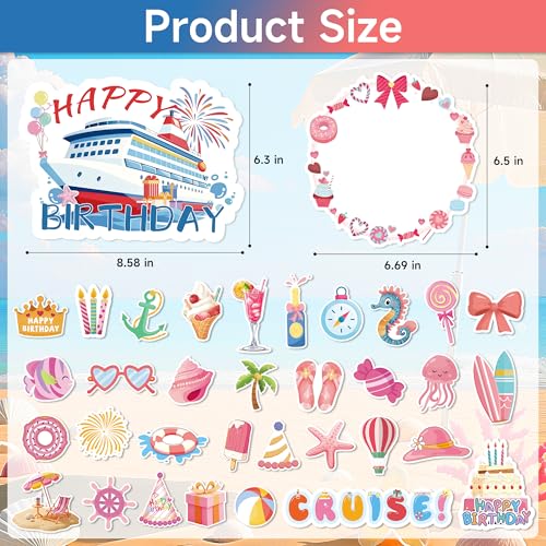 Set de 35 imanes decorativos náuticos para puerta miniatura 2
