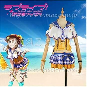 国木田花丸　サマービーチ編　コスプレ　ラブライブ！サンシャイン‼︎ Amazon | [YUOK] 国木田花丸 SSR サマービーチ編 波音を聴き