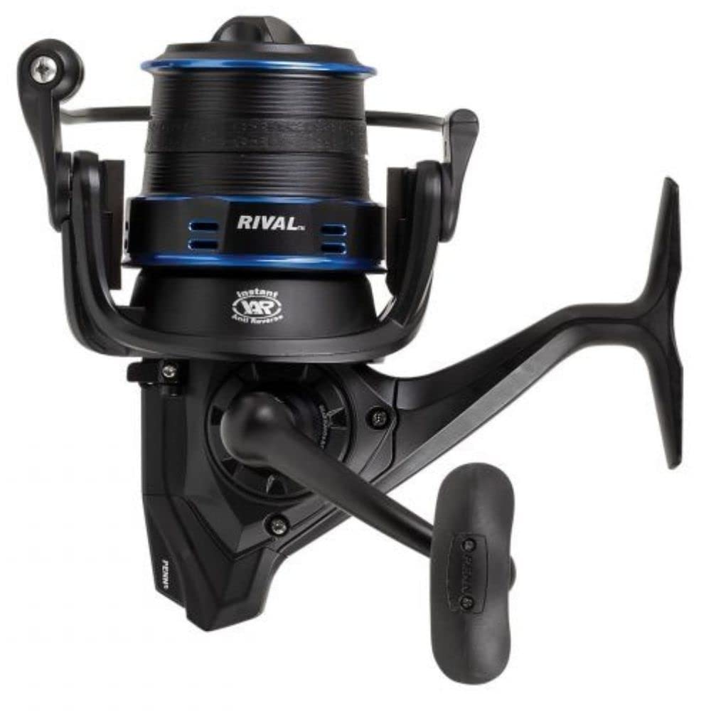 PENN Rival Longcast - Carrete de Pesca Ligero de Larga Distancia para Pesca en mar, Agua Salada, Surf, Roca y Playa