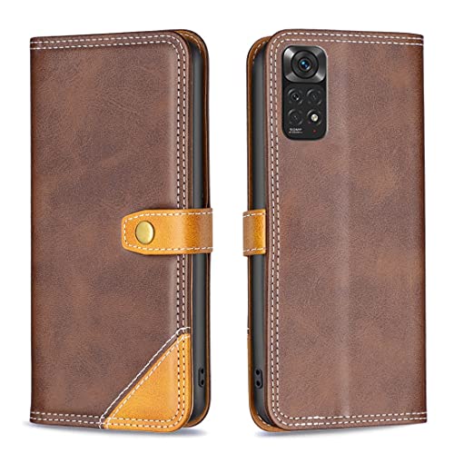 Étui Xiaomi Redmi Note 11 anti-choc avec rangement pour ranger cartes et protéger l'écran