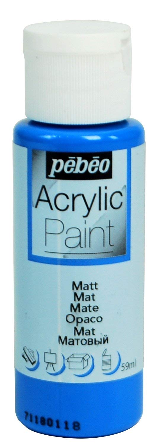 PEBEO Acrylic 59ML MATT SEA Blue, 59 ml,097831