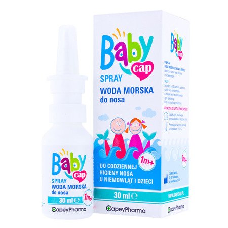 Spray De Agua De Mar Para Bebés – Desde 1 Mes De Edad | 50 Ml | Ayuda A Desbloquear La Nariz
