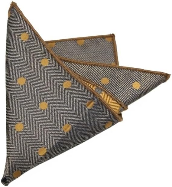 Men's Pocket Square Versatile Tie Accessory for Formal Business Casual Wear