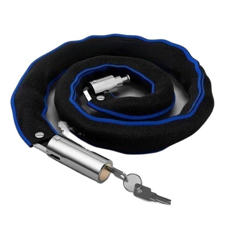 Lucchetto di Sicurezza for carichi Pesanti for Bici da Strada MTB antifurto for Lucchetto for Scooter for moto Lucchetto a Catena for Bicicletta (Color : 105cm)