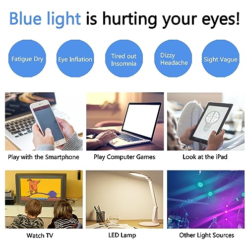 Image of LJCZKA Oversized Blue Light Blocking Glasses Women Cat eye Eyeglasses Anti Eye satrain Computer Gaming Cateye Glasses