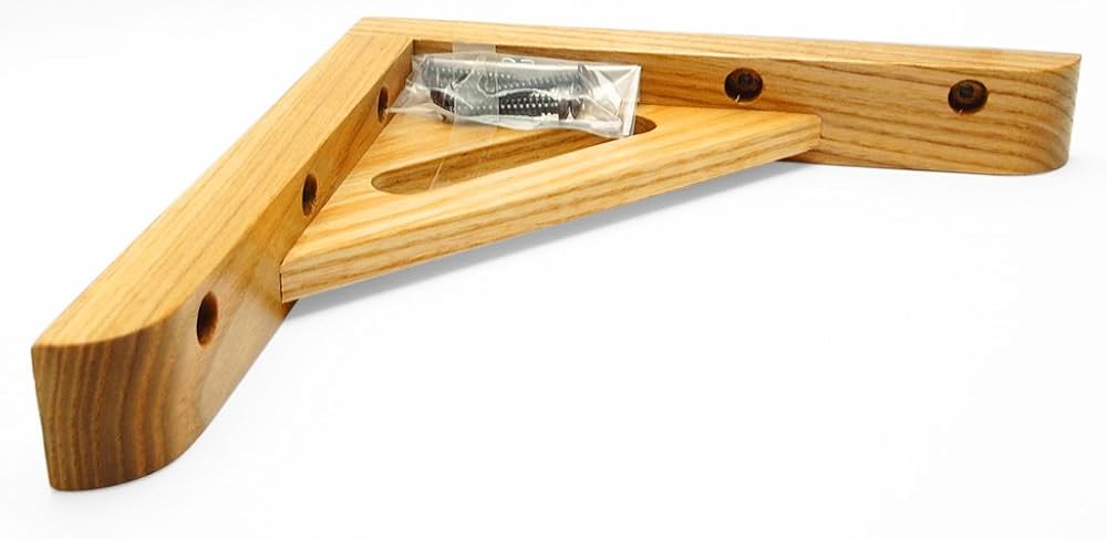 木製棚受け 木製棚板用棚受 10300型 棚柱 10000型、10001型用 エレメント