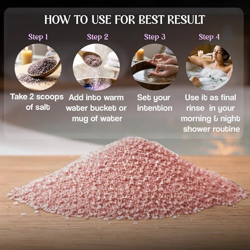 Image of Love Bath Salt 200g & Relationship Bracelet Combo Set Aura Cleansing Soak for Romance, Harmony & Emotional Balance