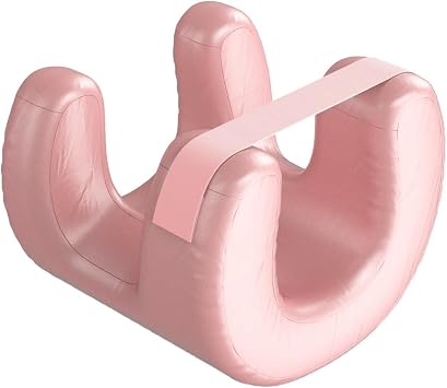 Face Down Pillow, Flawless Beauty Pillow for Side Sleeping Anti Aging Maintains Facial Wrinkles and Sleep LinesLight pink