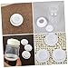 KOMBIUDA 10pcs Wide Neck Silicone Seal Ring for Milk Storage Bottles High Temperature Resistant Sealing Gasket for Breastfeeding and Newborn Milk Collectors
