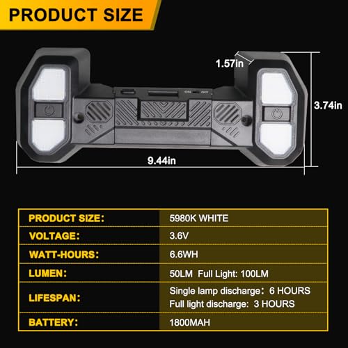 Luz LED Interior para Jeep Wrangler JK 2012-2017 miniatura 4