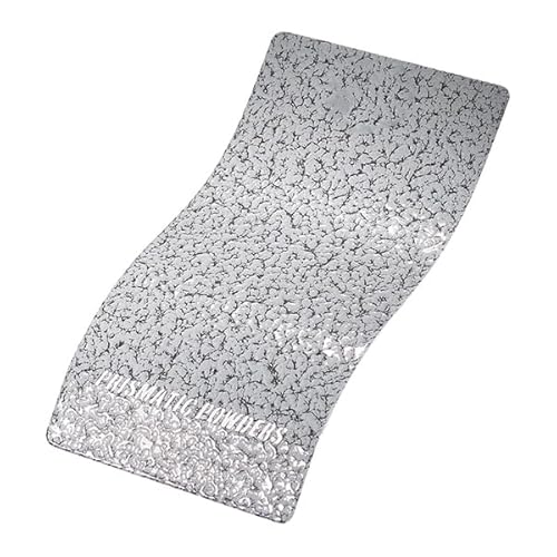 PRISMATIC POWDERS GREY/BLACK VEIN - Vein Polyester Powder Coating - Satin 1 LB - Durable, High Performance Coating for Automotive Metal, Wheels, Parts - Made in USA - (PVS-4775)