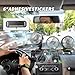 Portable 3-Head Car Cooling Fan - 2-Speed Adjustable, 360° Rotating, Cigarette Lighter Plug, Powerful Airflow for Vehicles, RVs, and SUVs