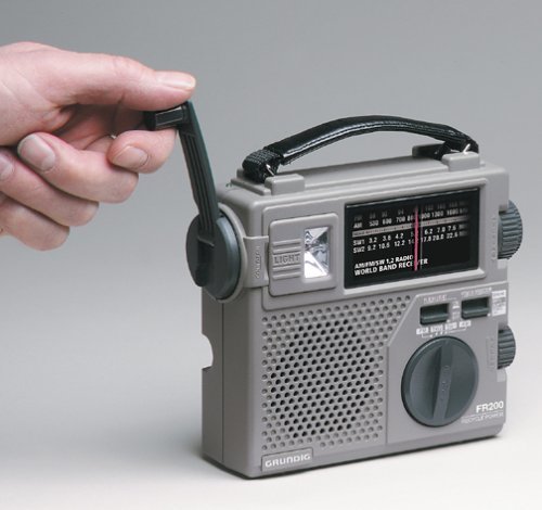 Eton Grundig Fr200 Emergency Radio (Discontinued By Manufacturer) (Renewed), Gray #TOP1