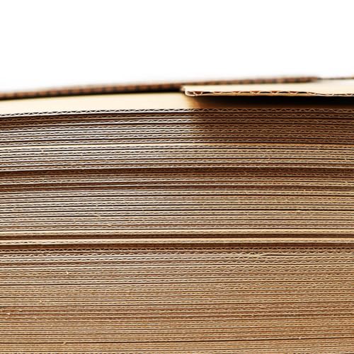 Artway - Beidseitige Wellpappe für Modellbau - Deckpapiere aus Kraftpapier mit 300 g/m² - Stärke 2 mm - A2-30 Blätter, Braun