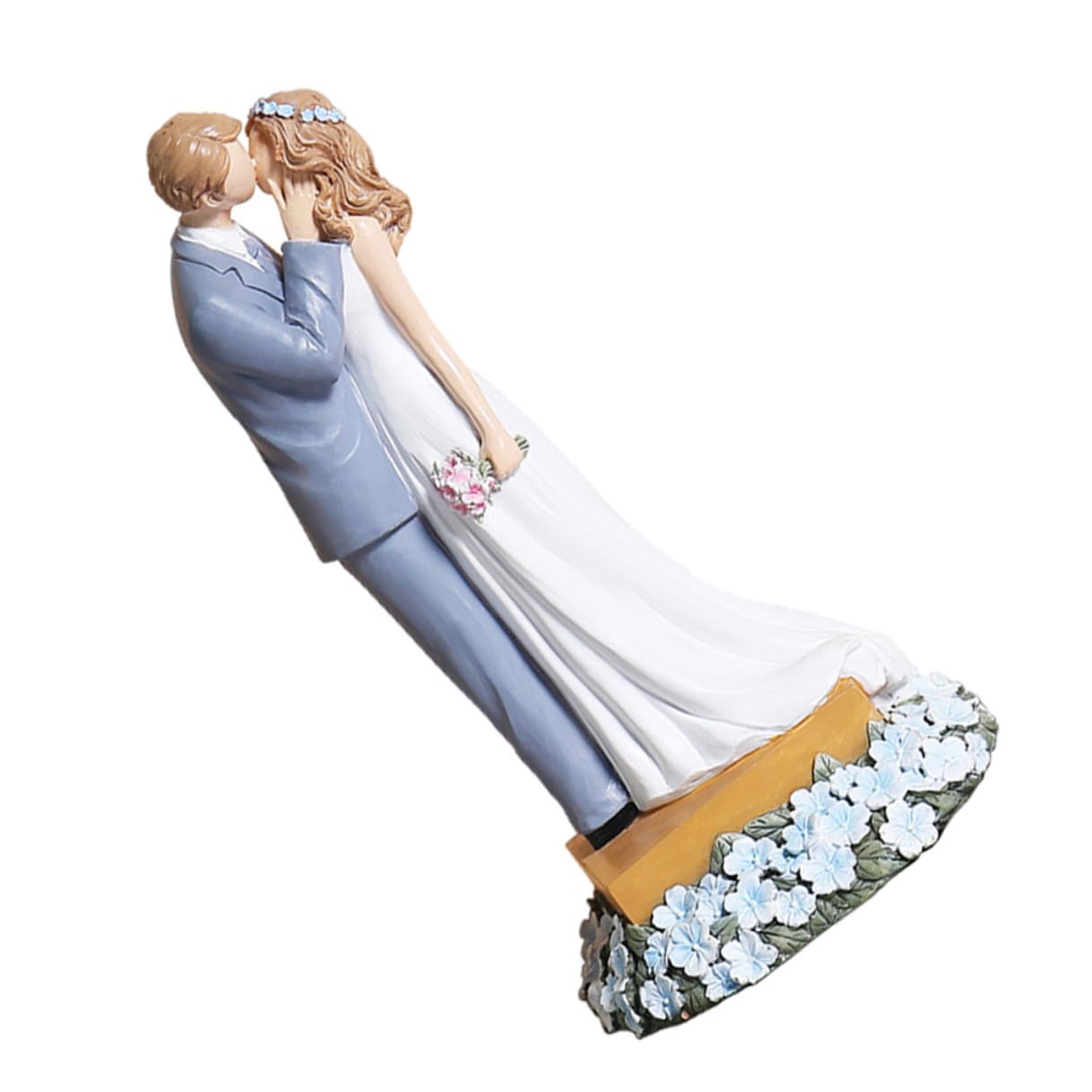 Ornements de Mariage pour Couples Décorations Sculpturales Figurines de Table Originales