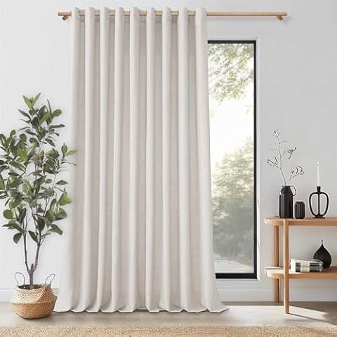 Rideau Voilage Lin MRTREES 200x240 CM Cover