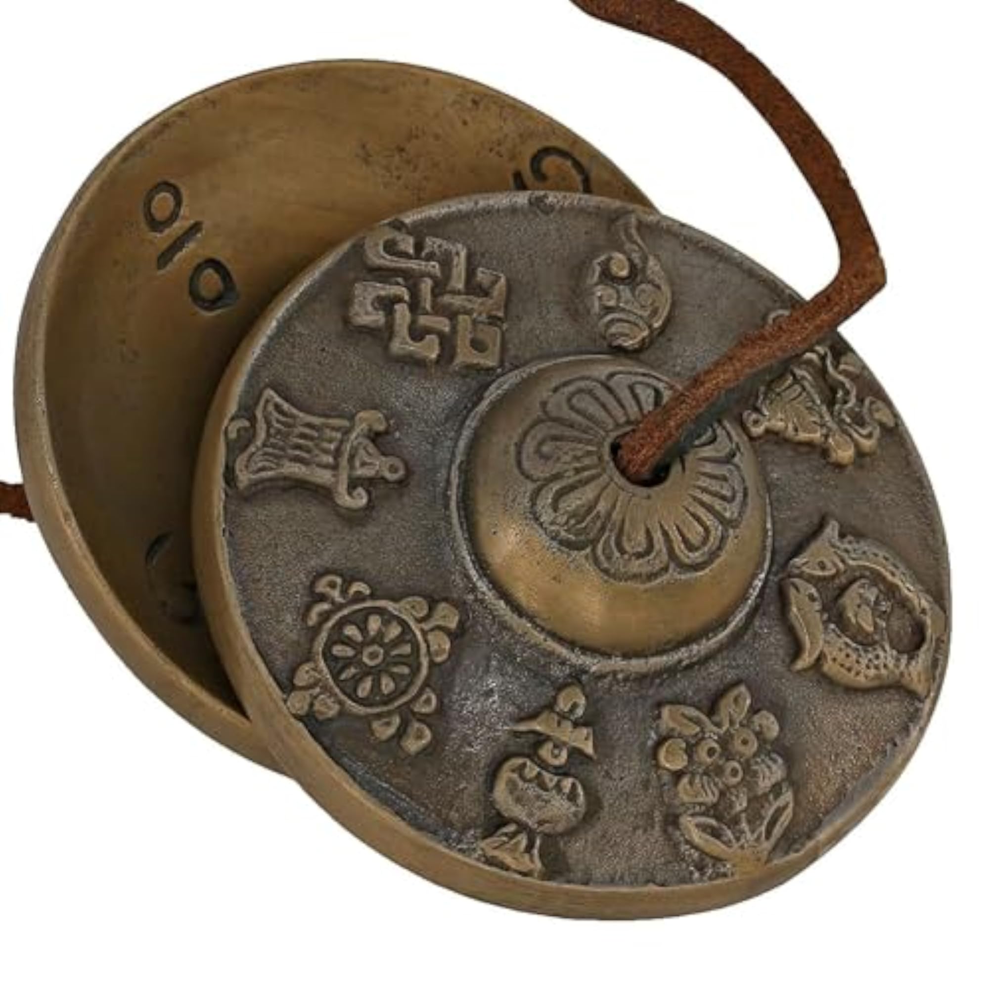 Brass Tingsha Bell Manjeera for Meditation