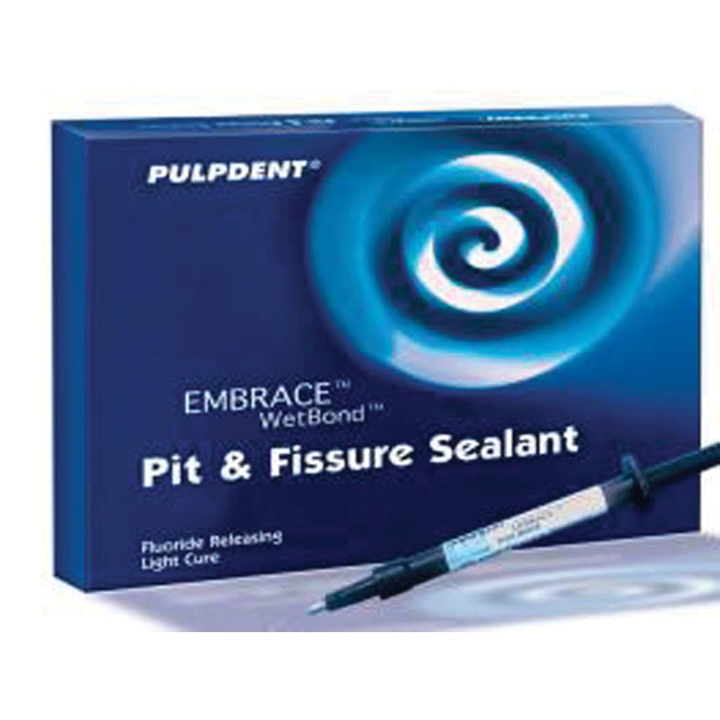 Pulpdent EMSWB Embrace Wetbond Pit & Fissure Sealant Off White Kit 1.2 mL 20/Pk