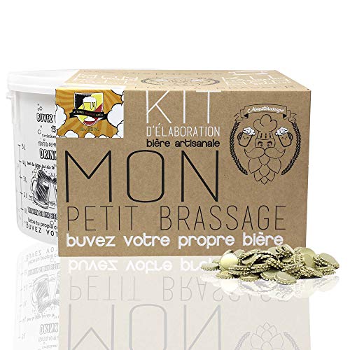 #Cervezanía - Kit de brasaje de cerveza | Tripel rubio Ale 8,5% ALC | Levadura de abbaya belga | cerveza artesanal para soldar en casa