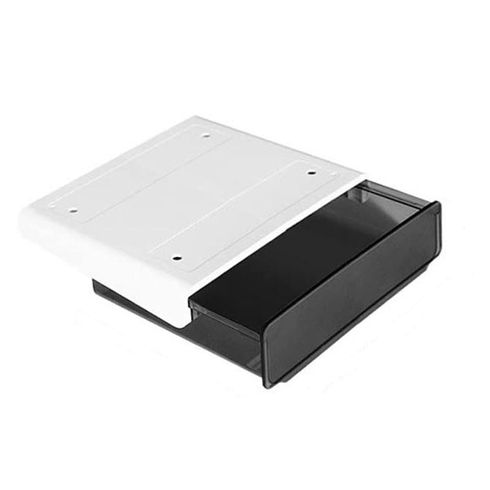 Vassoio autoadesivo per matite, organizer nascosto da scrivania per penne, telefoni, graffette e altro, soluzione ideale sotto la scrivania per casa o ufficio