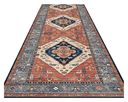 Tapis de couloir long 110x600 cm avec sous-couche caoutchouc