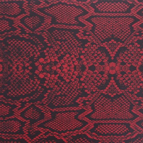 Image of KYDEX Thermoform Sheet - (P1 Texture) - (Infused Print) - (12in x 12in) - (Snake Skin - Red Rattler) - (1 Sheet) - (for Holster Making & Hobby) - (USA Made)