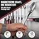 POPPSTAR Werkzeug-Magnetleiste (60cm) Magnet-Werkzeughalter für Werkstatt & Garage