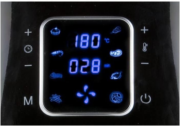 Domo DELI-FRYER XXL Hot air fryer 5,5 L Singolo Nero, Argento Indipendente Domo DELI-FRYER XXL Hot air fryer 5,5 L Singolo Nero, Argento Indipendente