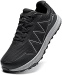 ziitop Men's Wide Toe Box Shoes Cushioned Road Running Shoes Non Slip Mens Walking Sneakers for Wide Width Comfortable Athletic Tennis Shoes with Zero Drop Sole