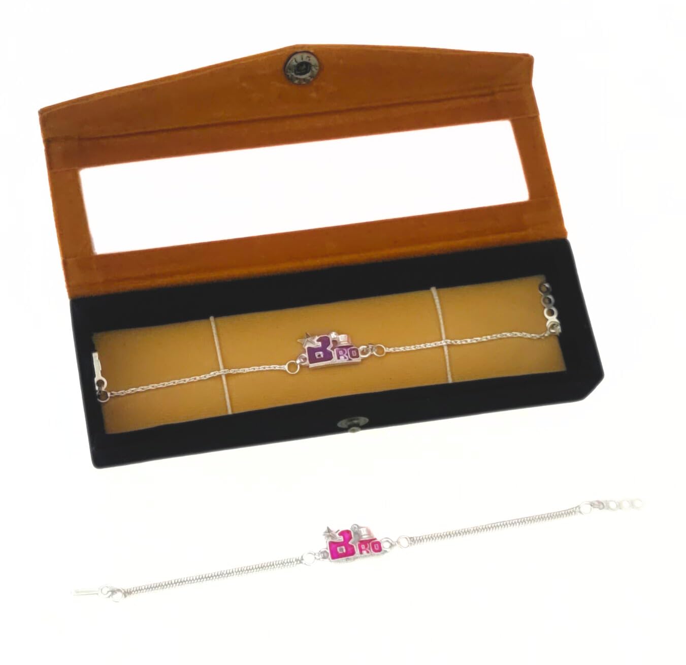 See full amazon price history chart for JEWEL FUEL Rakhi For Brother/Silver Bracelet Rakhi With Velvet Gift Box(1041) JEWEL FUEL Rakhi For Brother/Silver Bracelet Rakhi With Velvet Gift Box(1041) (B098PCZMP3) Amazon Price History, Amazon Price Tracker