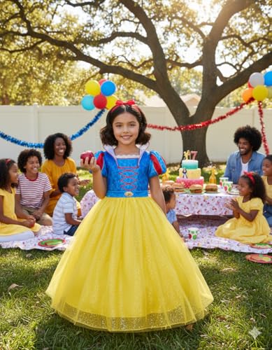 Disfraz princesa para niñas Dressy Daisy 5-6 años miniatura 3