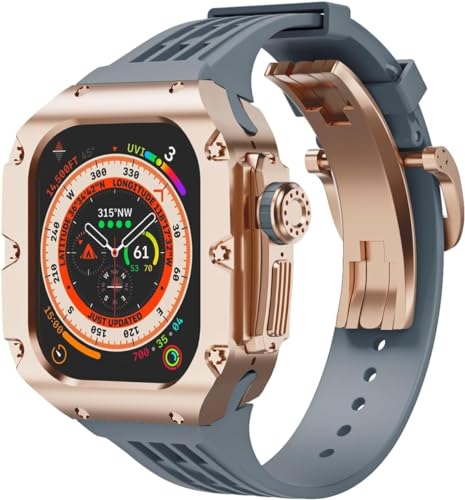 Kit de modificación de 49mm para transformar Apple Watch Ultra en reloj de lujo