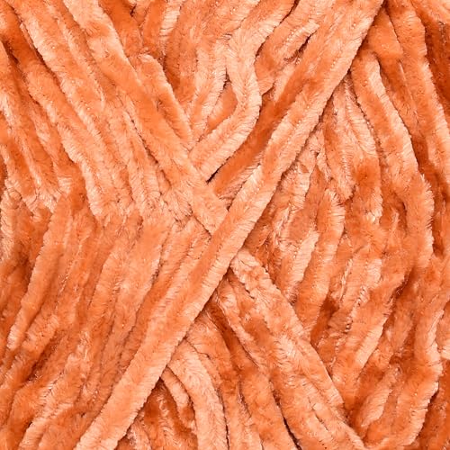Image of M.G Chunky Velvet Yarn, Gulmarg 100 GMS - Best Used with Knitting and Crochet Needles - Wool Yarn for Knitting - J Art-BABI