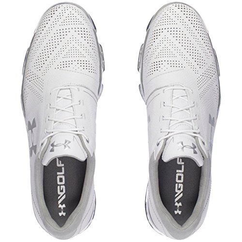 Under Armour UA Tempo Tour - WhiteSteelMetallic Silver, Größe:11.5 - Image 3