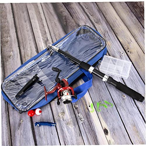 Teleskop Angel Und Spinnrolle Combo Set Linie Angeln, Angelköder Kit & Zubehör – Bild 3