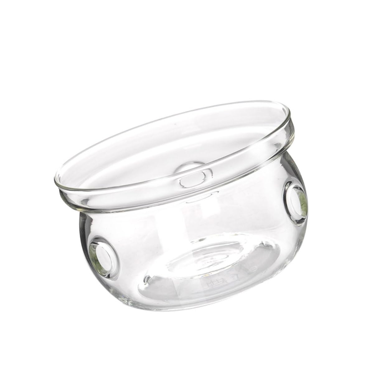 ABOOFAN Teapot Candle Warmer Glass Base Tea Insulation Stove Fashionable and Functional Heating Stand