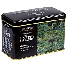 Image of The National Gallery. Brand catalog list of New English Teas. 